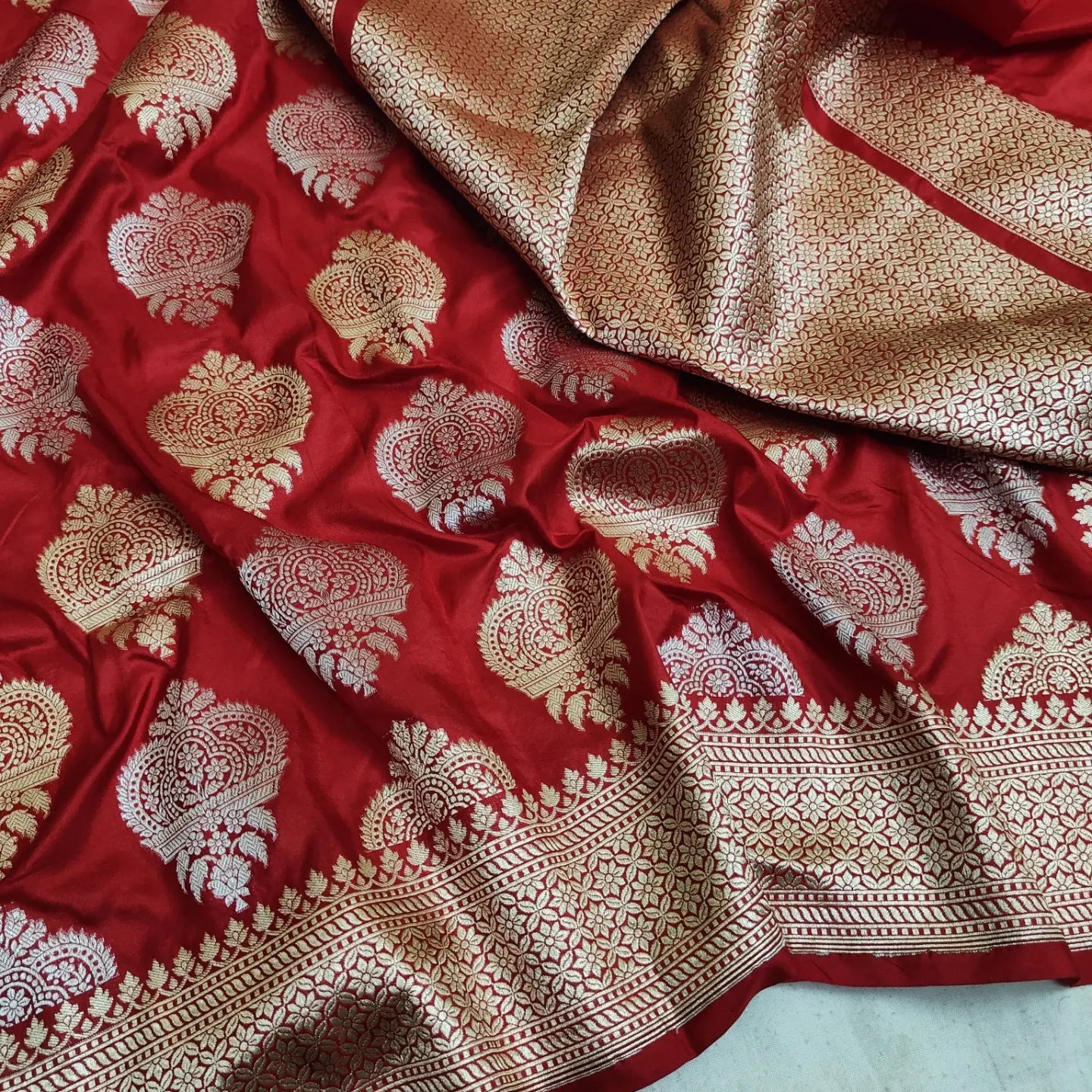 Ravina tondon banarsi saree