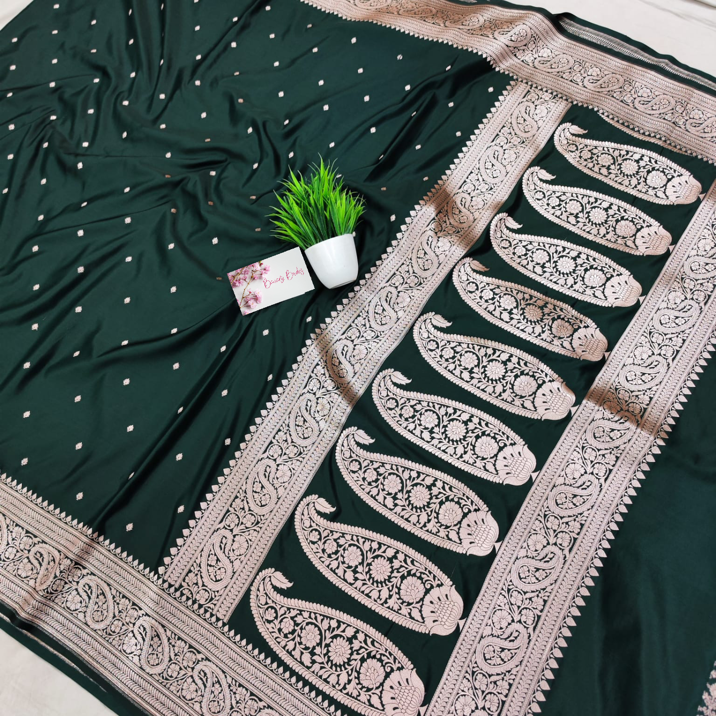 Mashru silk saree pure banarsi silk -