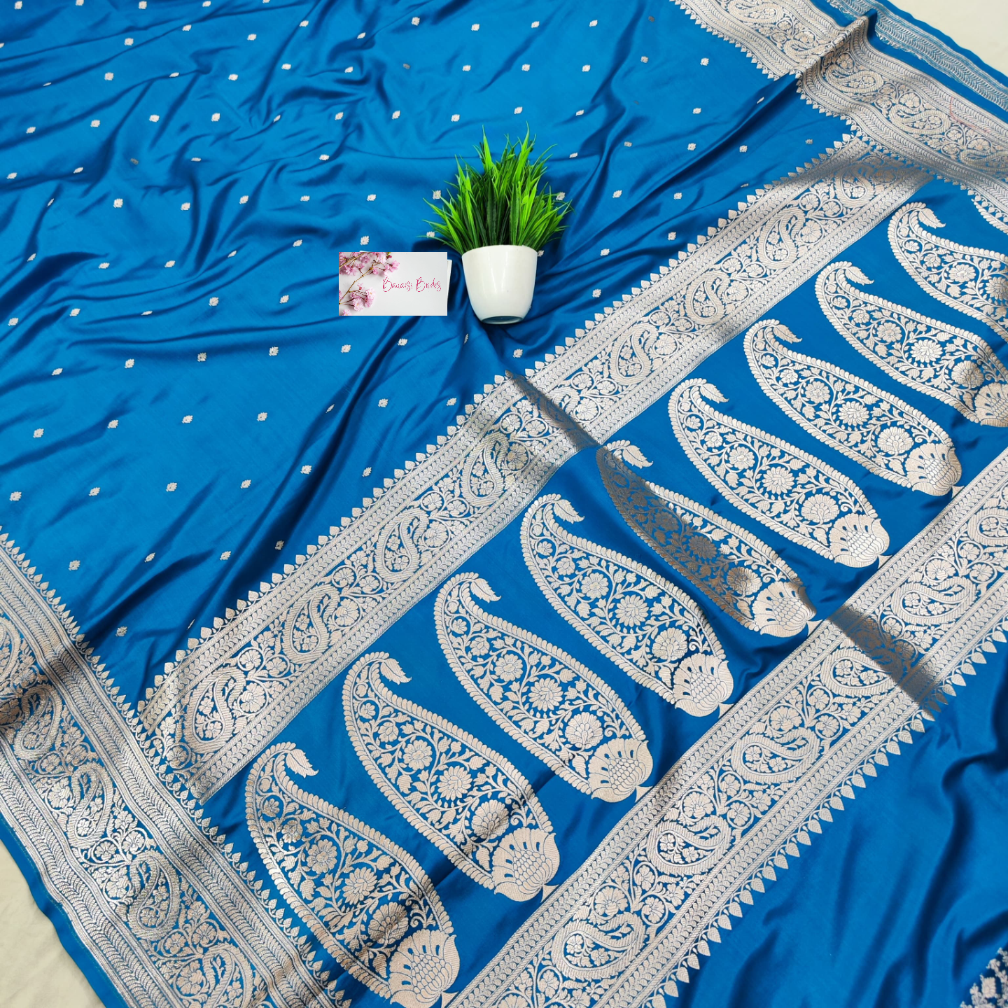 Mashru katan silk saree pure banarsi silk -