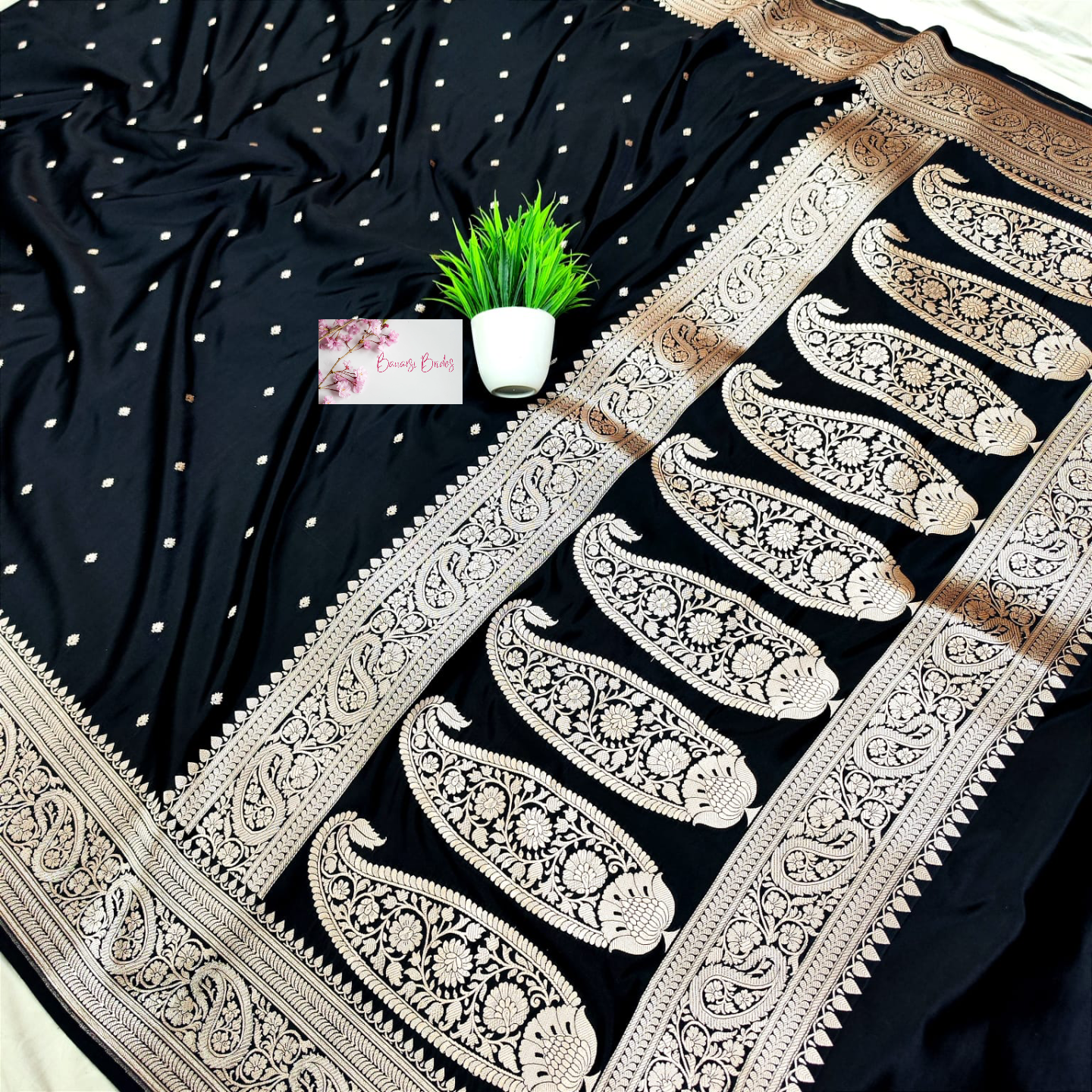Mashru silk saree pure banarsi silk
