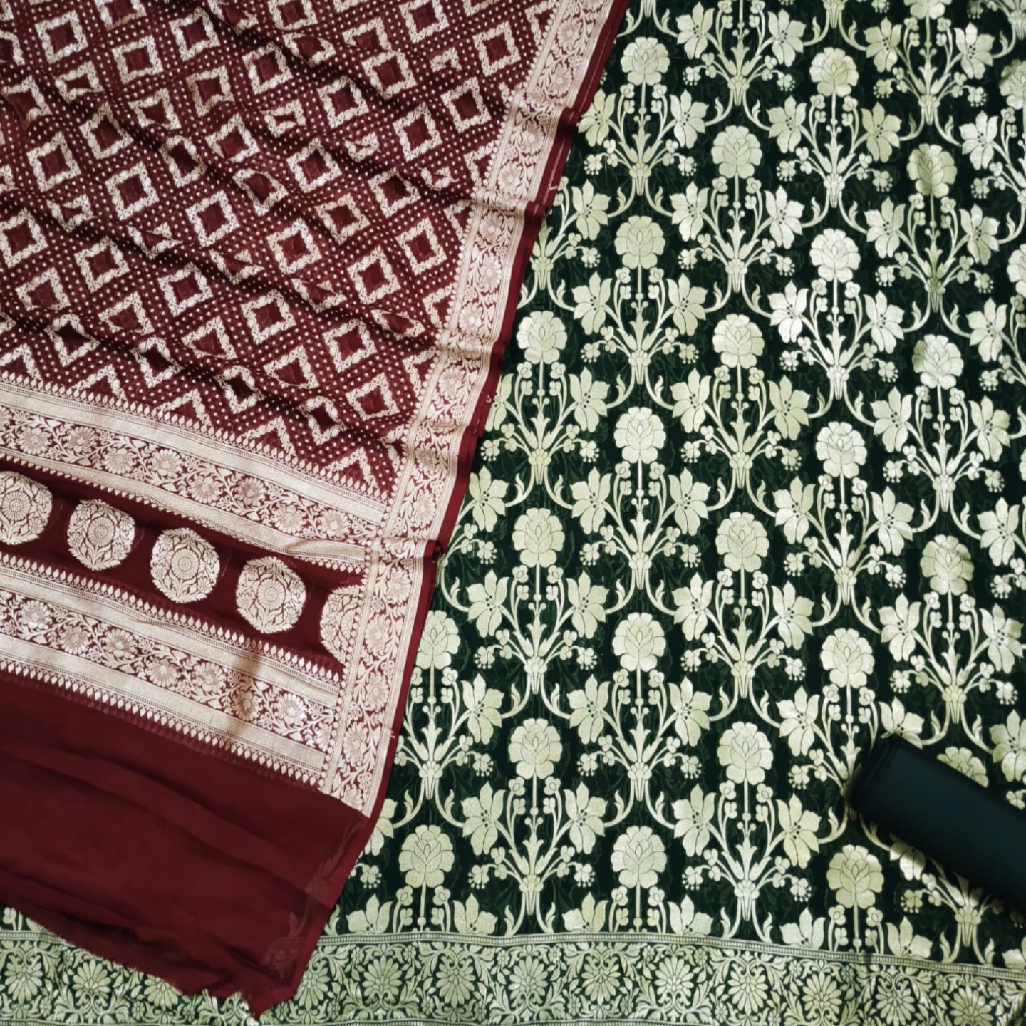 khaddi Shifone silk