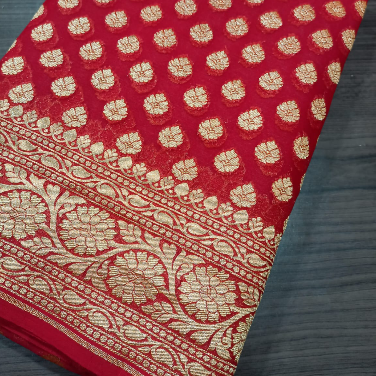 Banarsi silk pure khuddi silk - Banarsi Brides