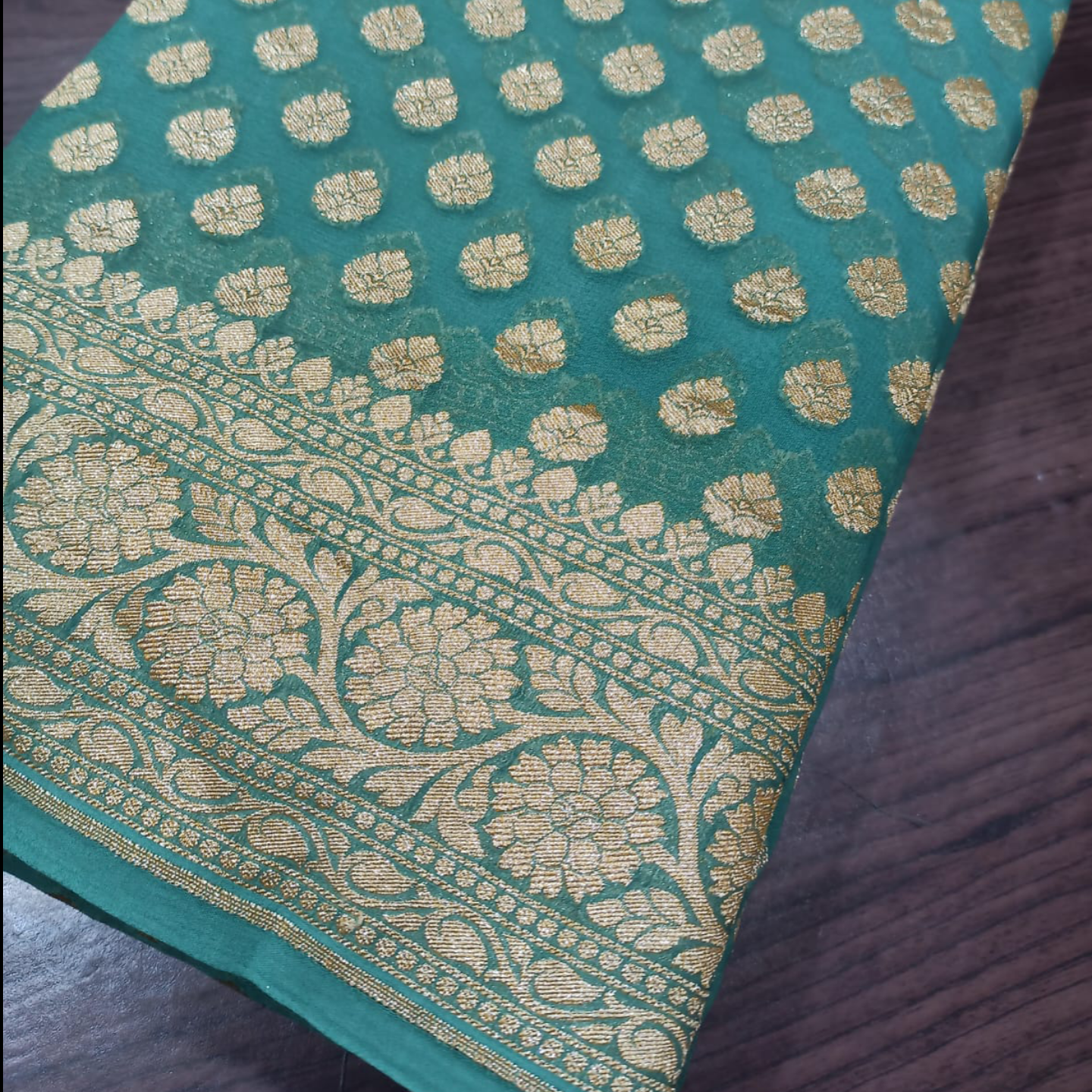 Banarsi silk pure khuddi silk - Banarsi Brides