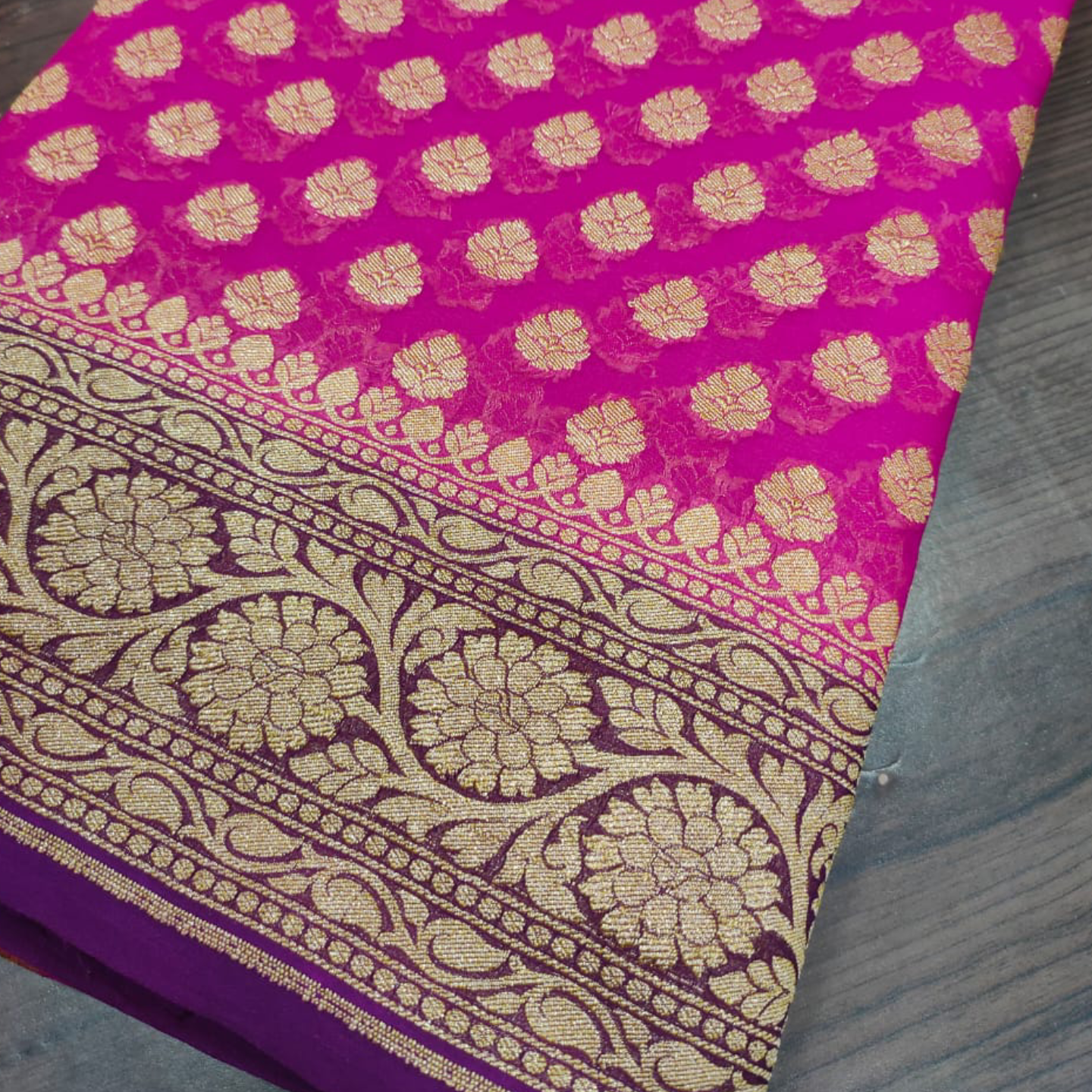 Banarsi silk pure khuddi silk - Banarsi Brides