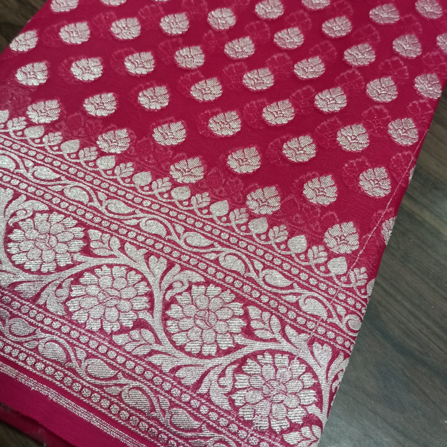 Banarsi silk pure khuddi silk - Banarsi Brides