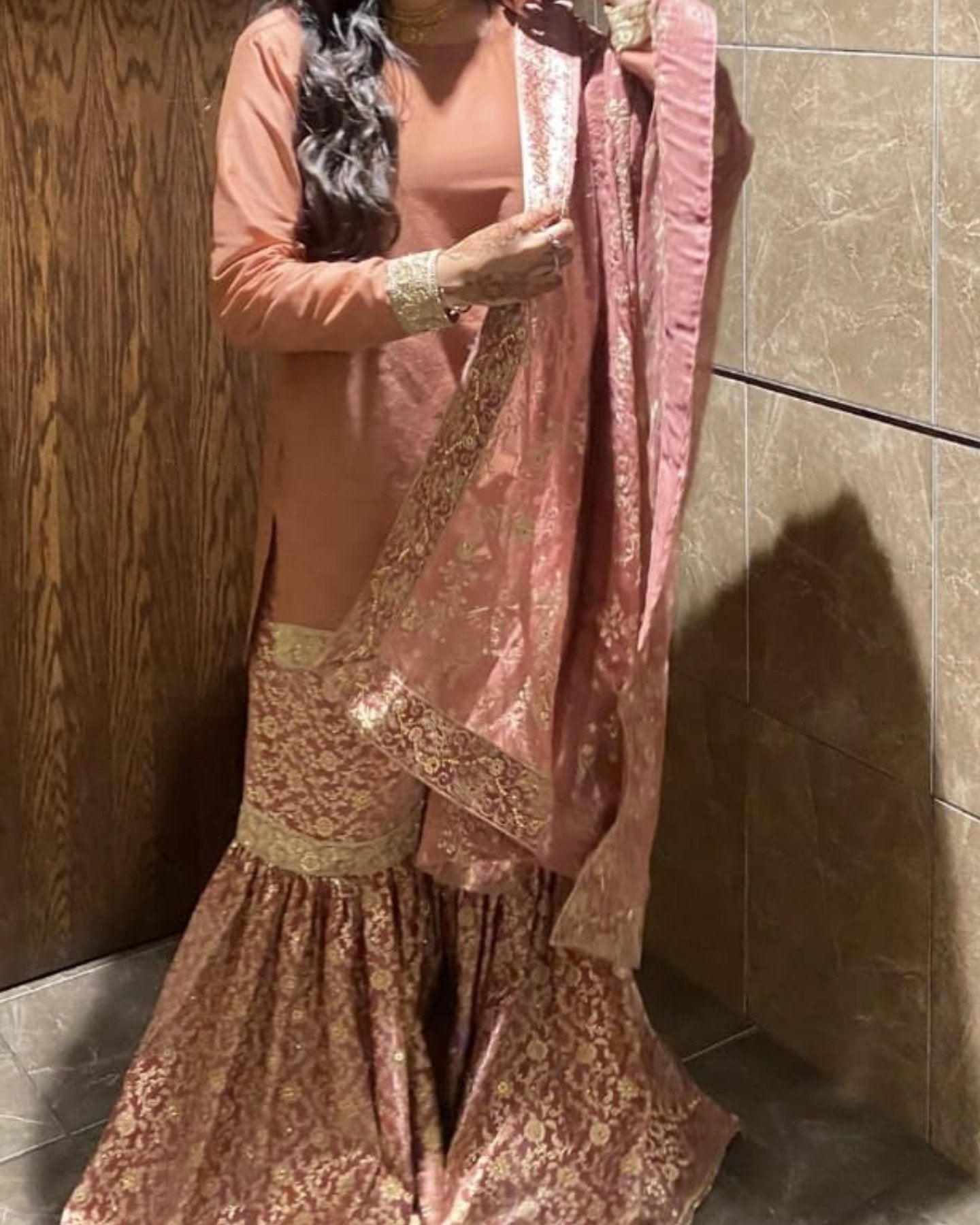 Traditional  dress  ,banarsi garara ,bridal dress 