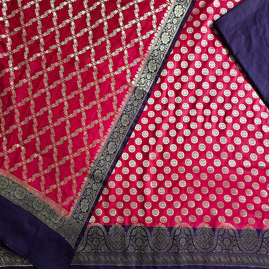 Dayble Katan Silk Suit