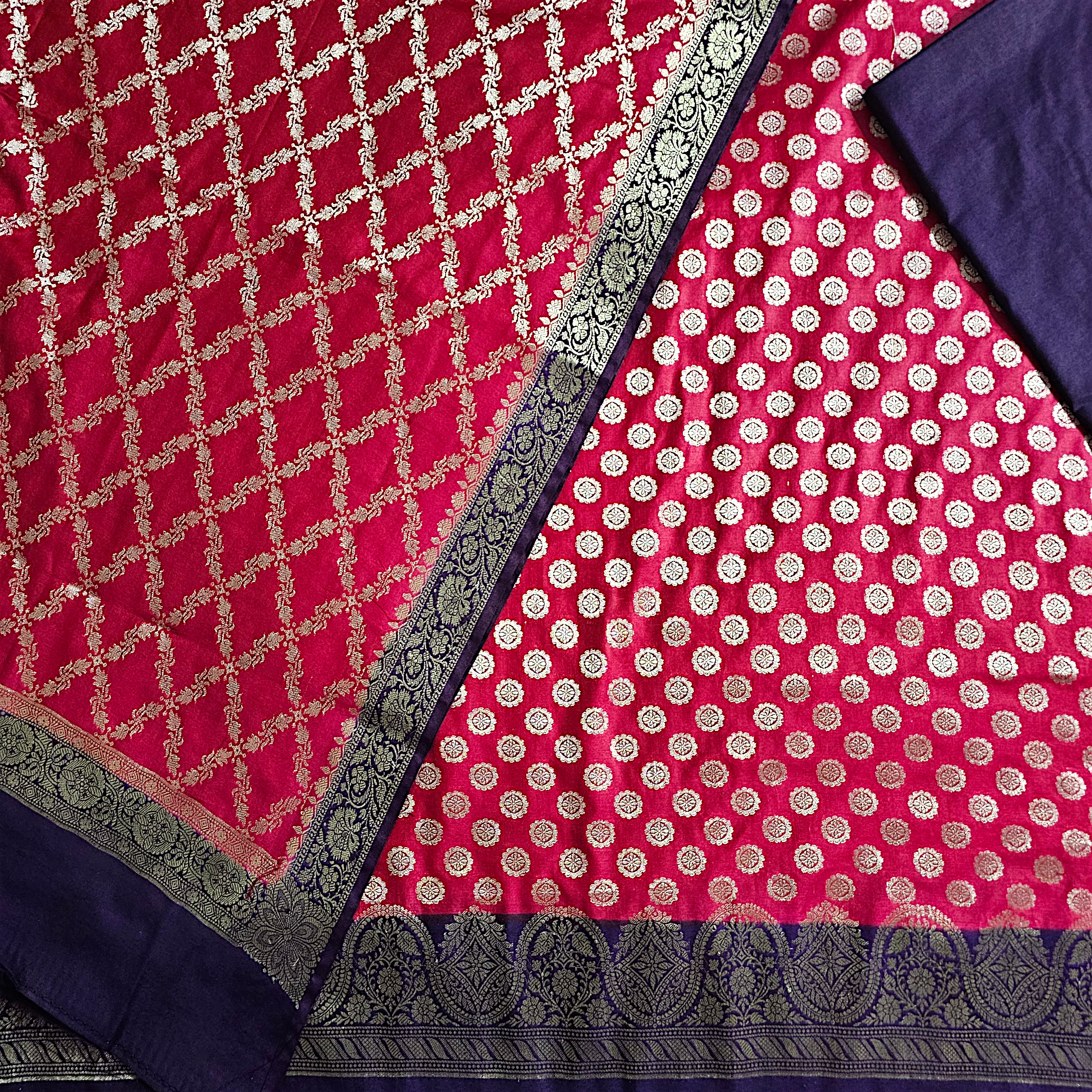 Dayble Katan Silk Suit