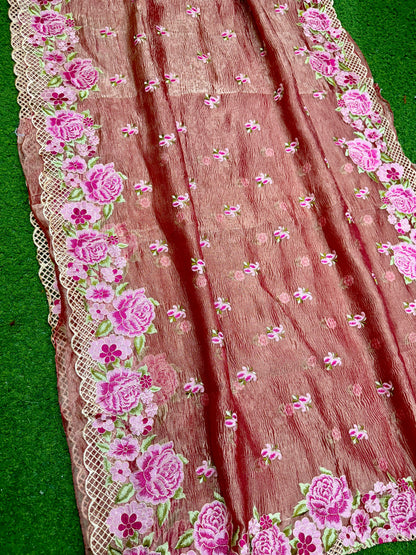 Banarsi silk saree tisshue silk 