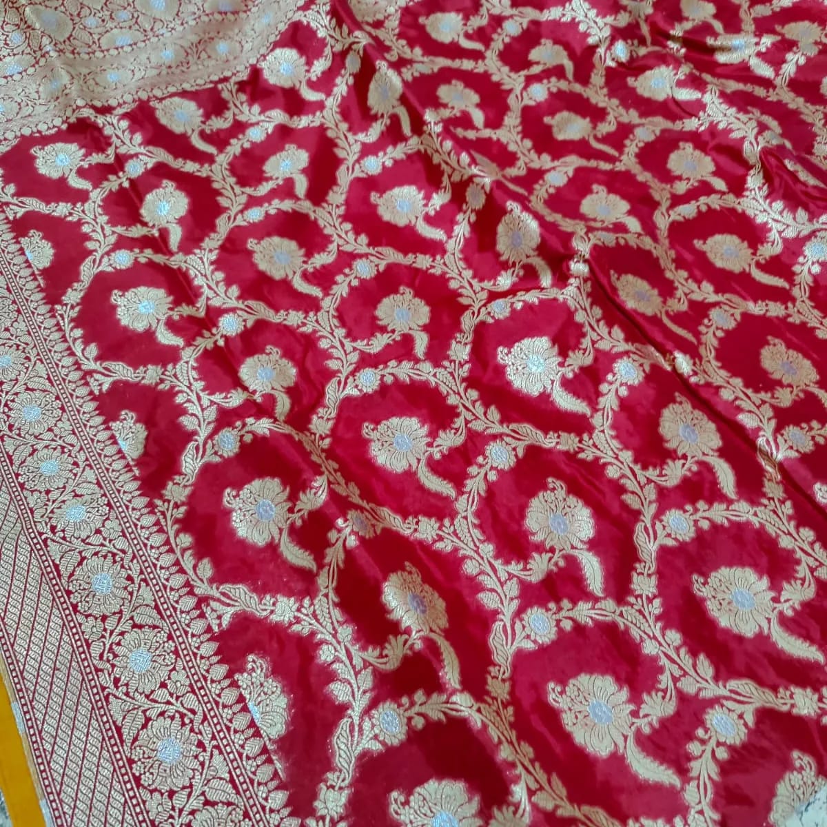 Pure banarsi silk 