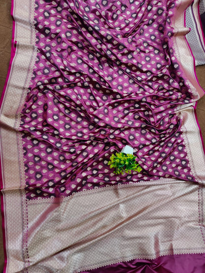 Katan silk banarsi saree