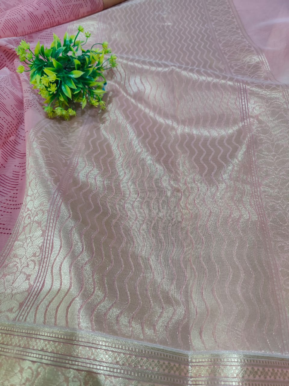 organza saree