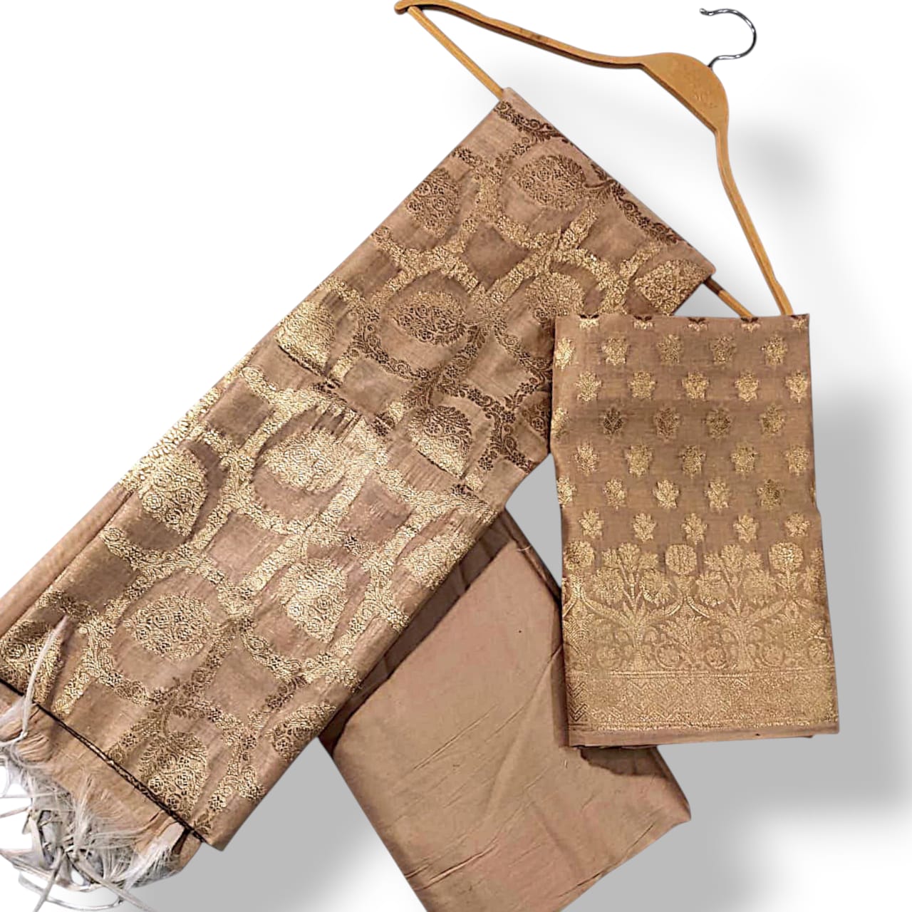 Holika Satin Silk Banarasi Suit