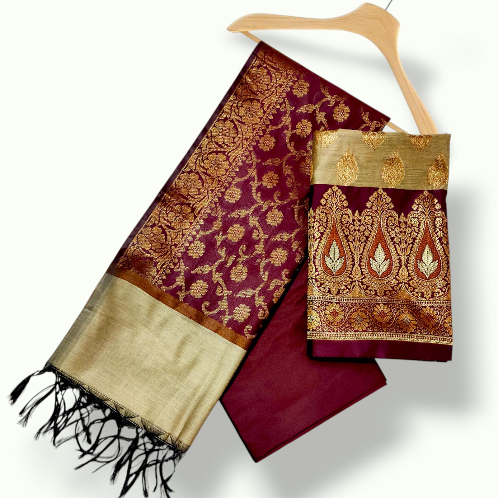 Resham Silk Suit / Banarsibrides