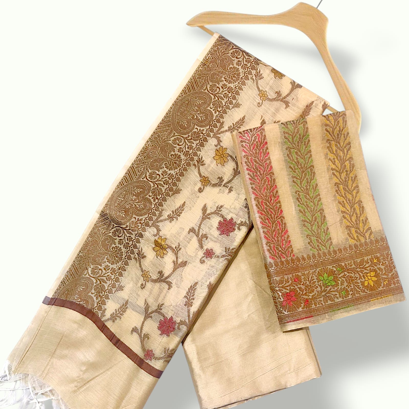 cottan silk suit /Dress material /banarsi suit