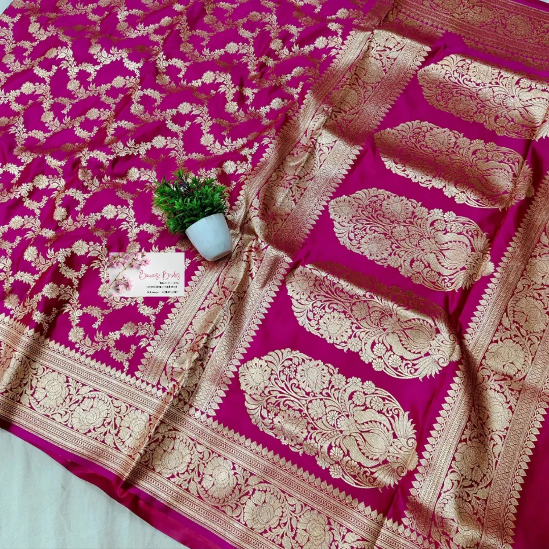 Banarsi katan silk saree 