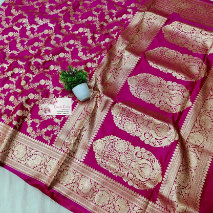 Banarsi katan silk saree 