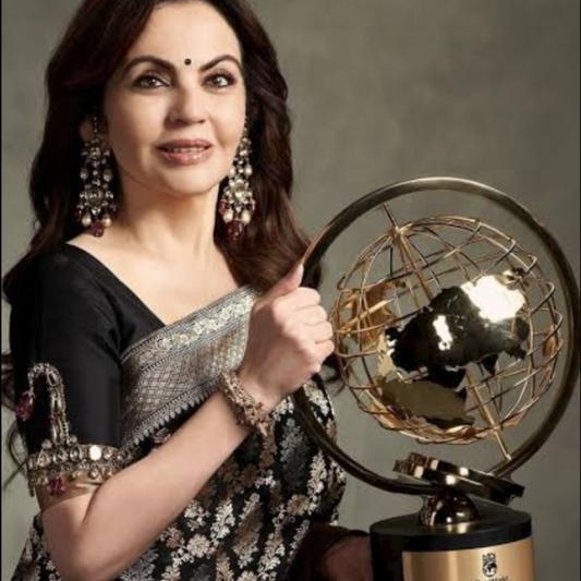 Nita ambani handloom saree 