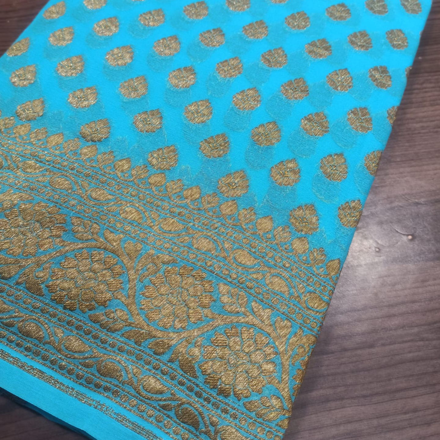 Banarsi silk  pure khuddi silk - Banarsi Brides