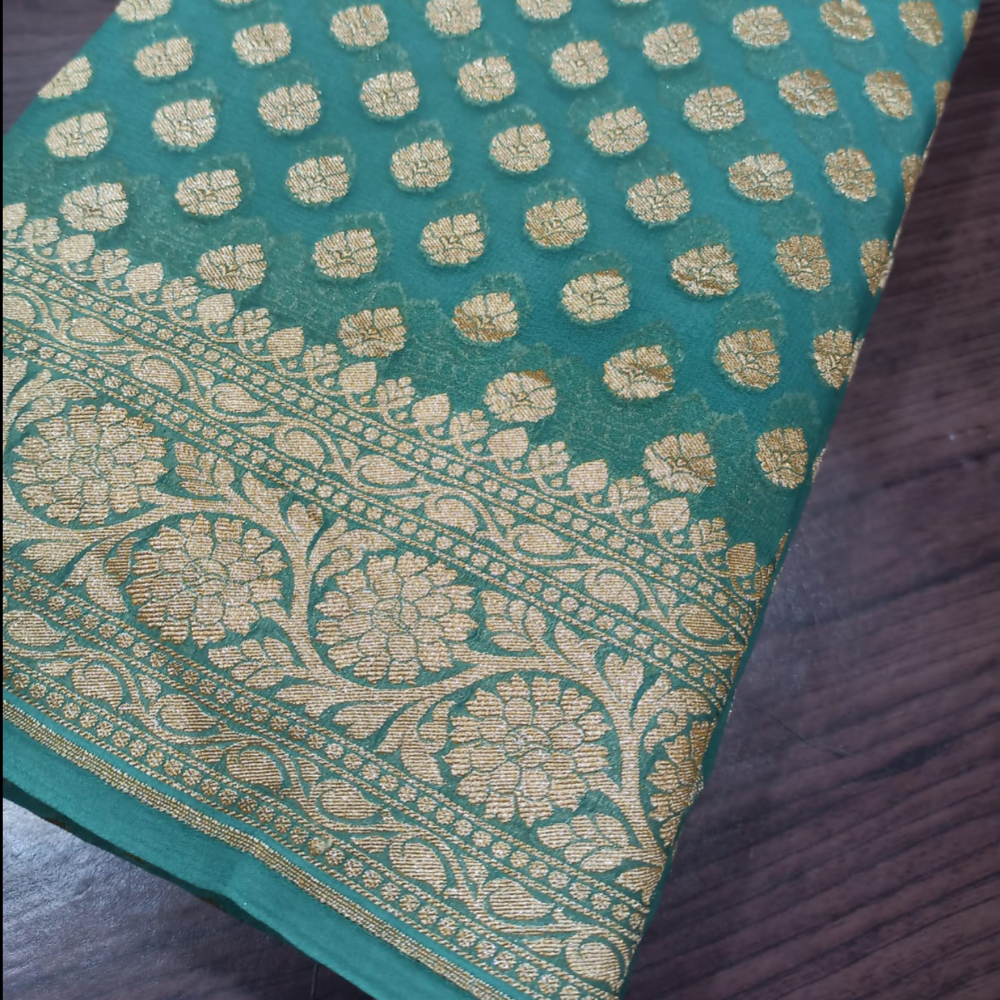 Banarsi silk  pure khuddi silk - Banarsi Brides