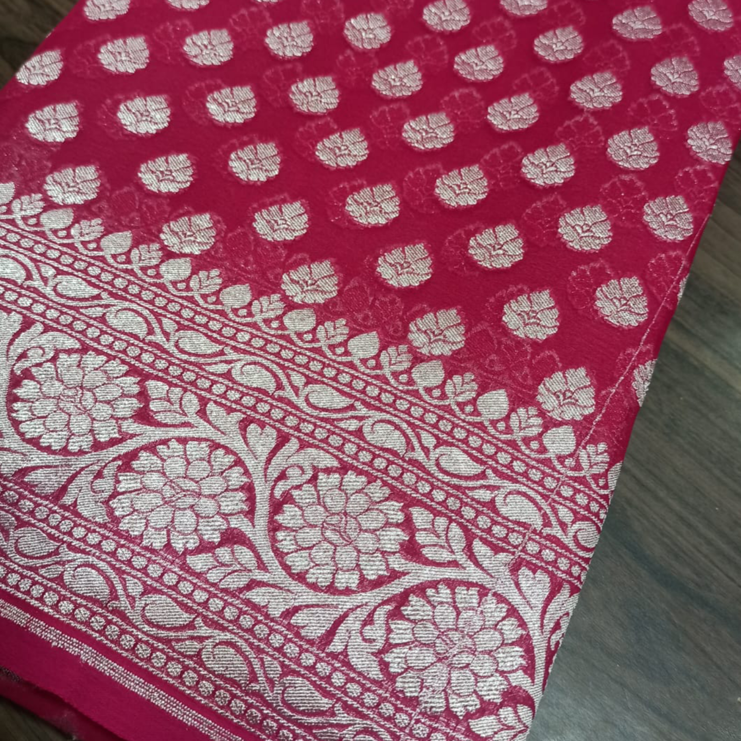 Banarsi silk  pure khuddi silk - Banarsi Brides