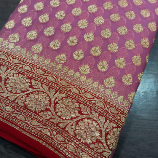 Banarsi silk  pure khuddi silk - Banarsi Brides