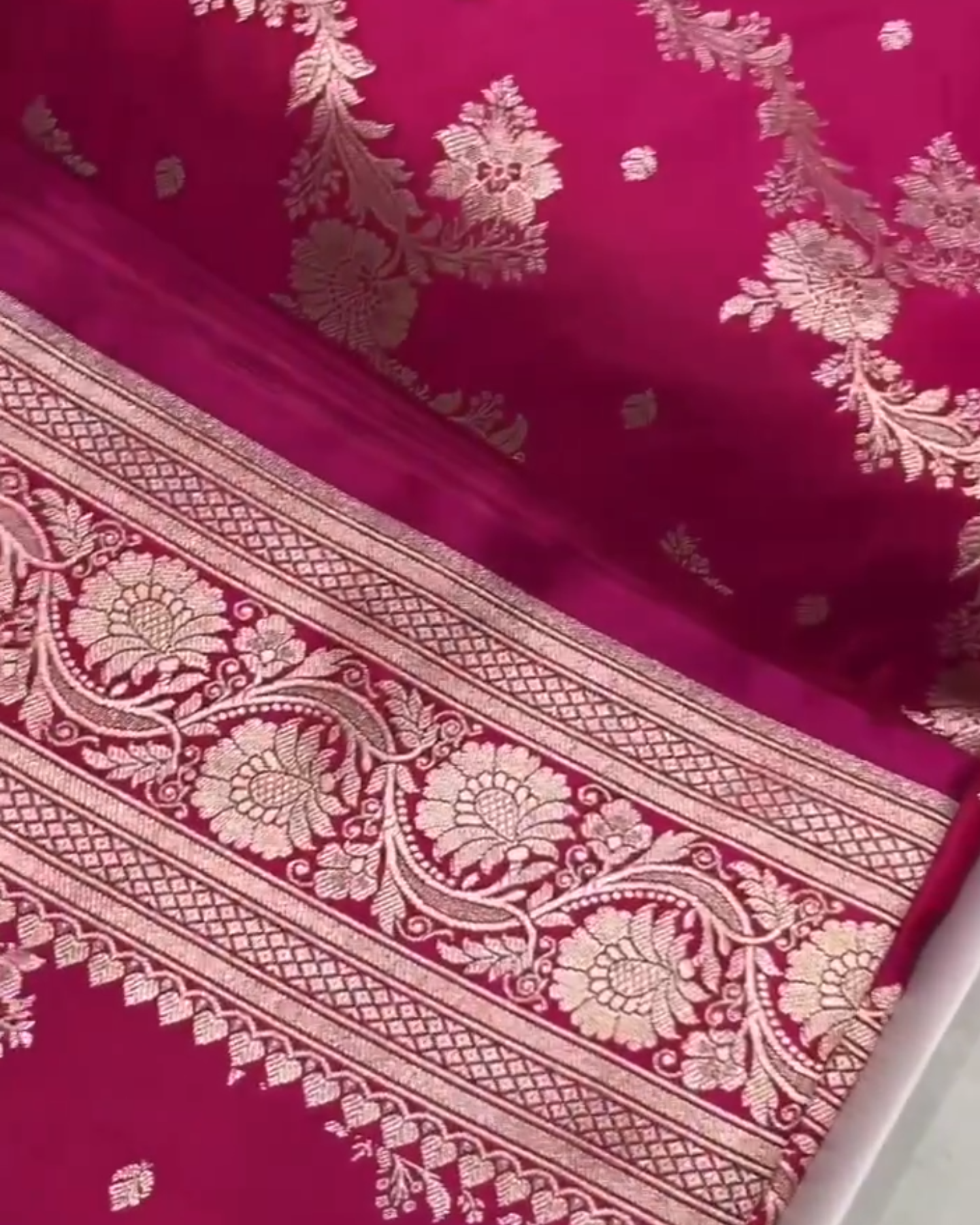 Handloom banarsi silk saree